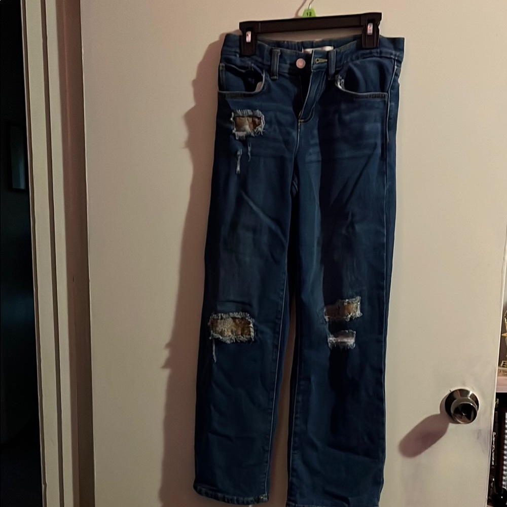 Levi's Kids Blue Distressed Jeans